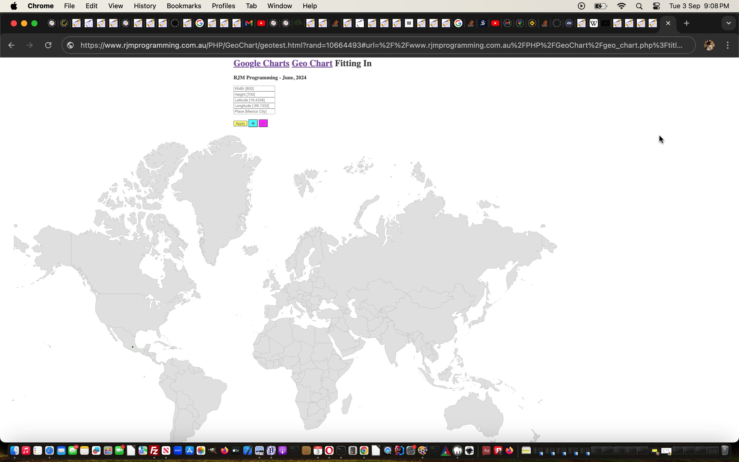 Google Charts Geo Chart Nesting and Zooming Tutorial