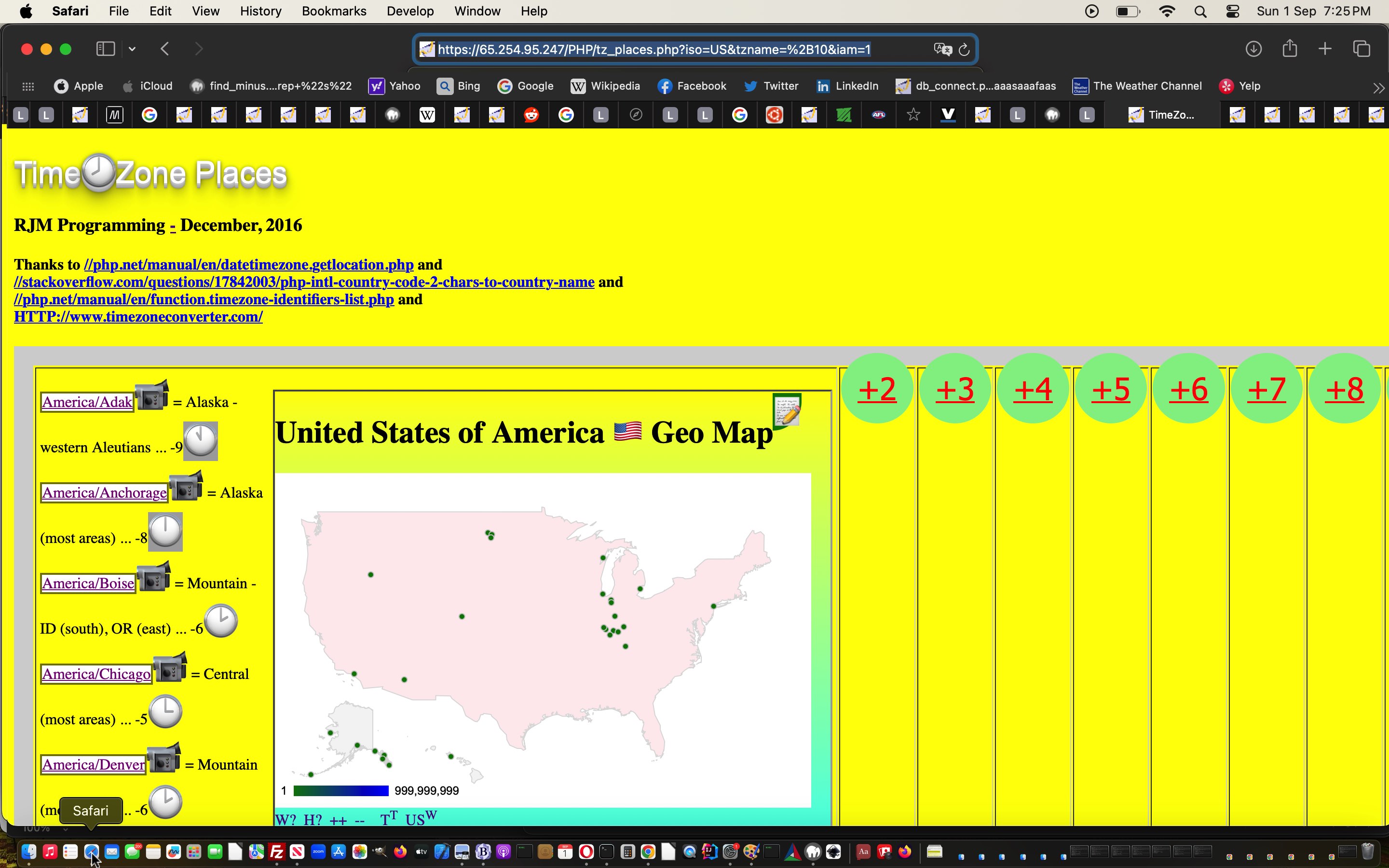 AlmaLinux TimeZone Places Associative Array Tutorial