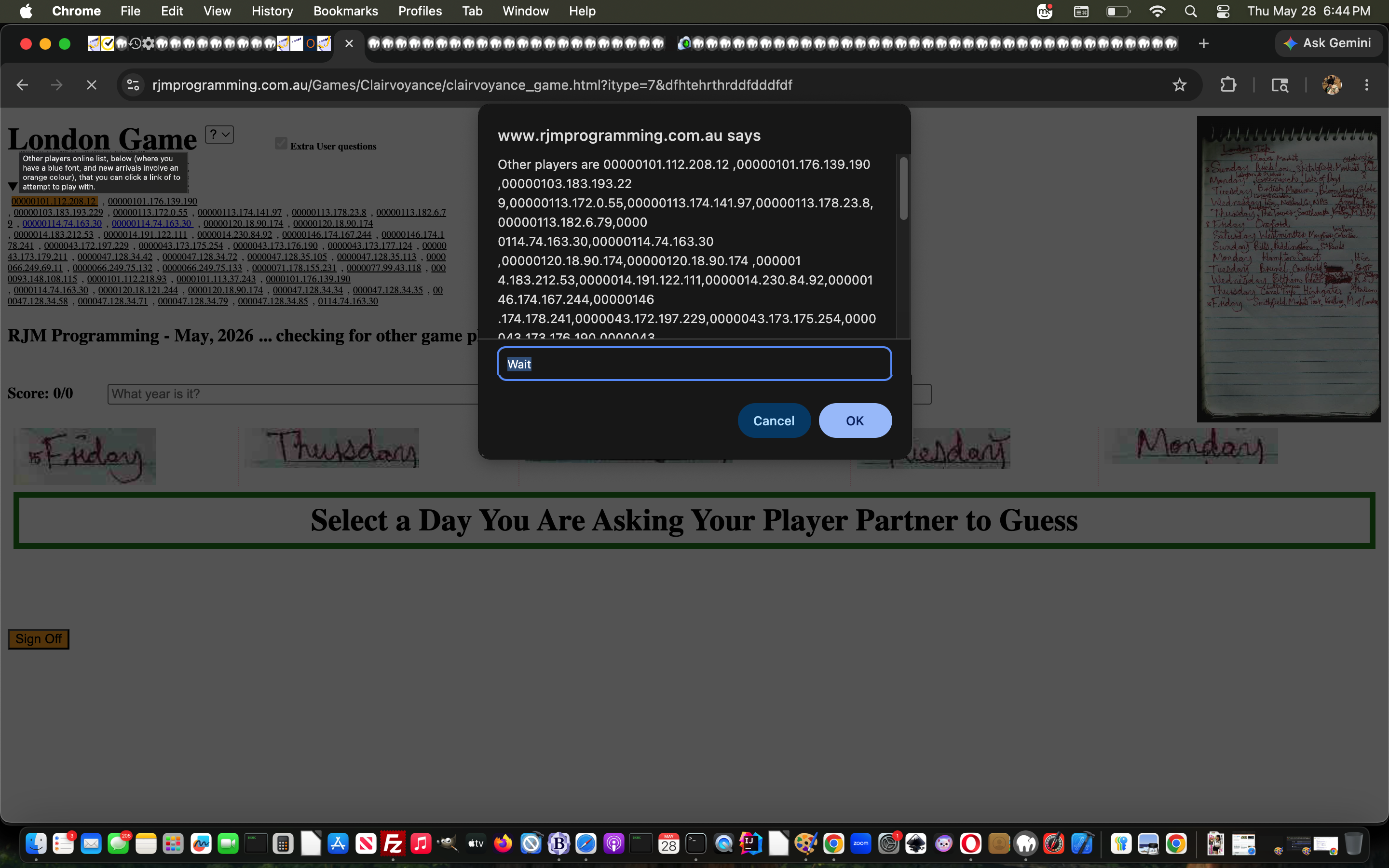 Clairvoyance Game IP Address Links Tutorial Clairvoyance Game IP Address Links Tutorial
