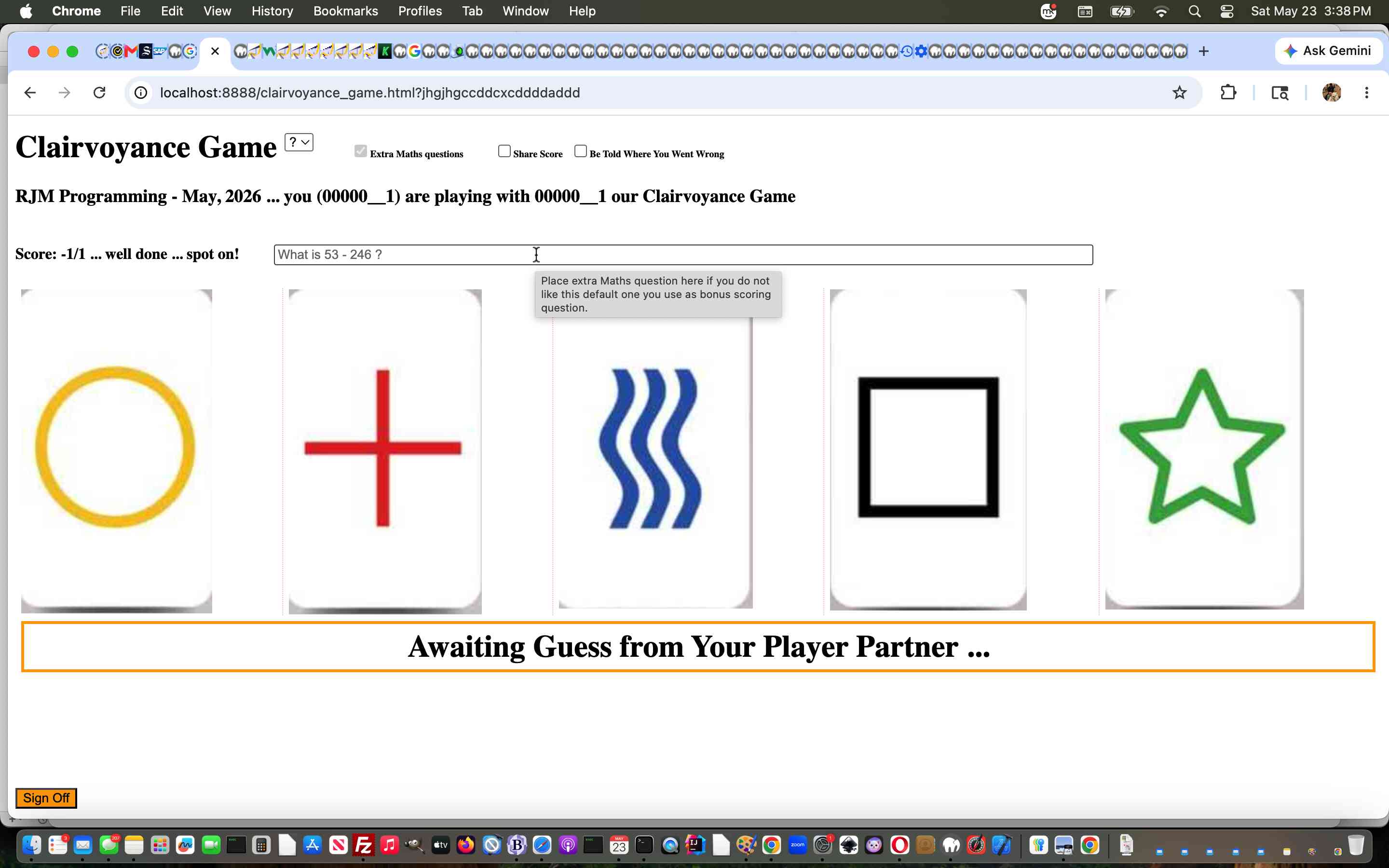 Clairvoyance Game Scoring Bonus Tutorial Clairvoyance Game Scoring Bonus Tutorial