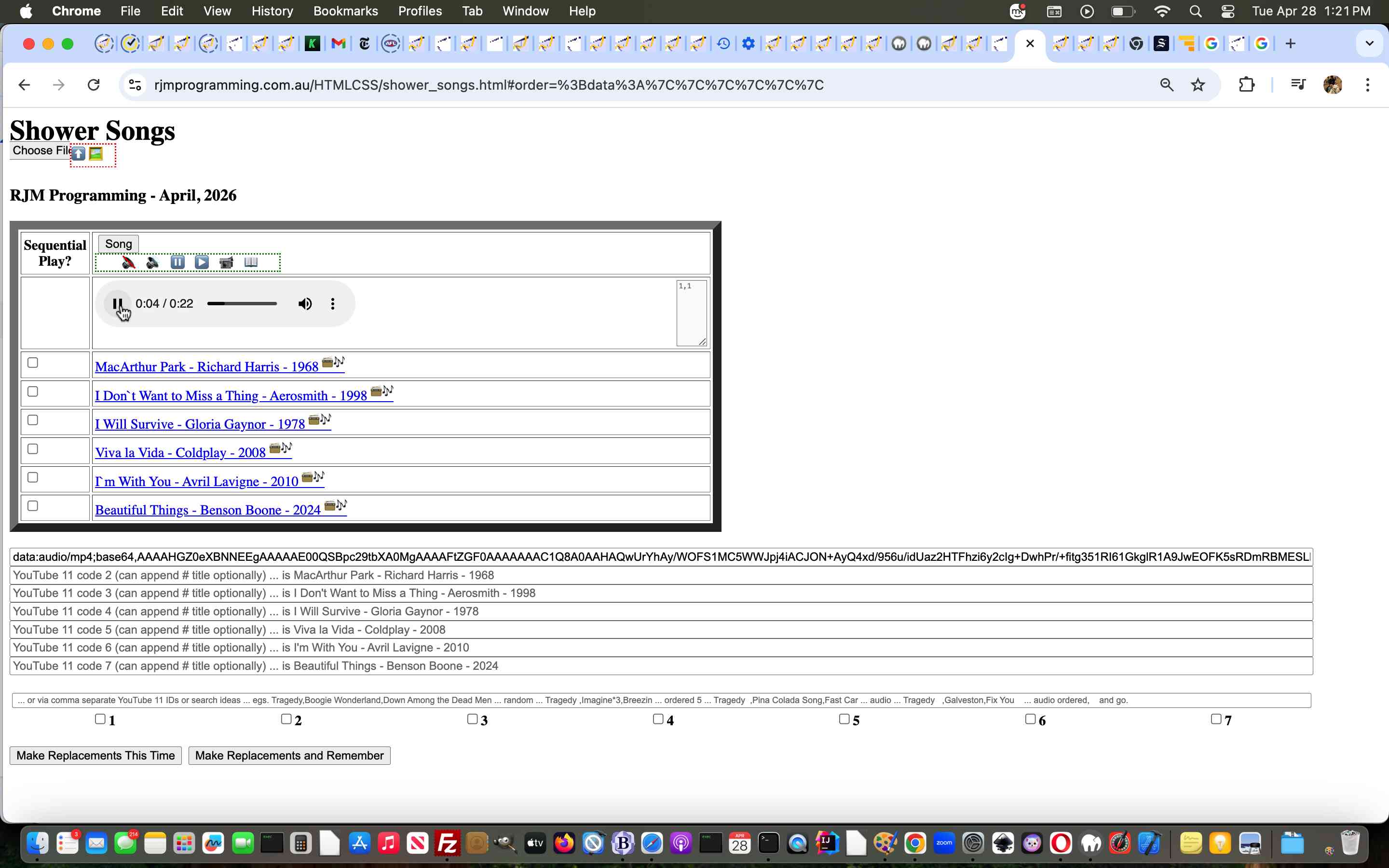 Shower Song Media Insertions Tutorial Shower Song Media Insertions Tutorial