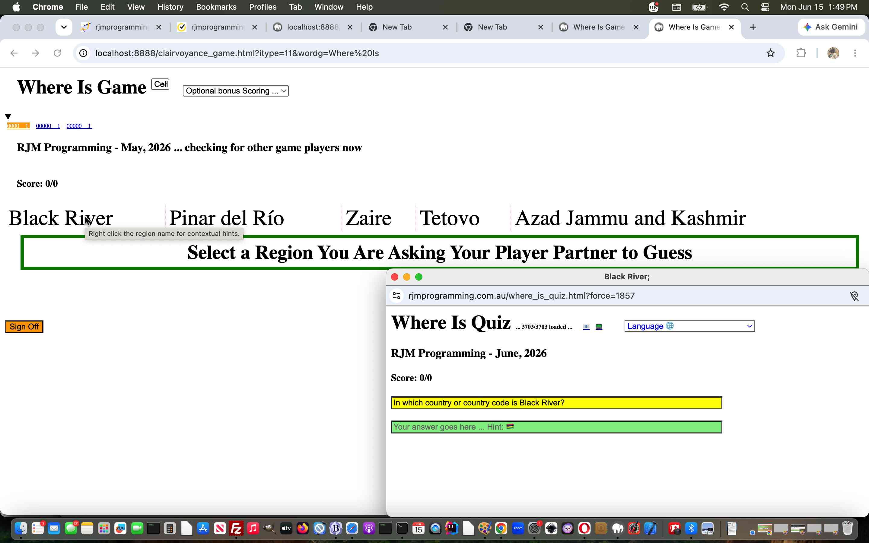Where Is Game Quiz Tutorial Where Is Game Quiz Tutorial